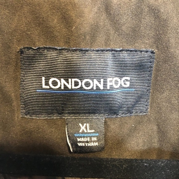 London Fog All Weather Bomber Style Zip Up Jacket - Picture 2 of 3